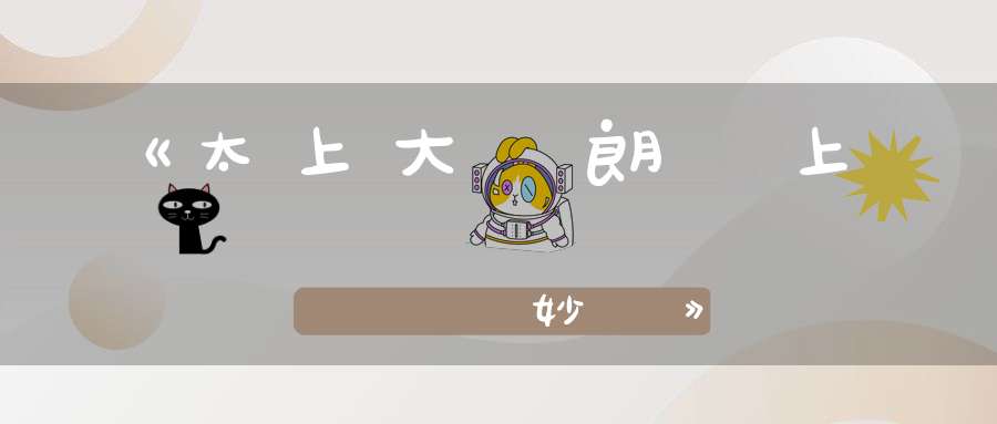 《太上大聖朗靈上將護國妙經》