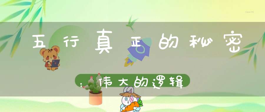 五行真正的秘密：伟大的逻辑