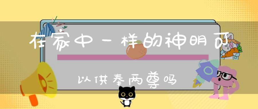 在家中一样的神明可以供奉两尊吗