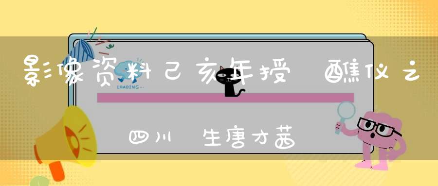 影像资料己亥年授箓醮仪之四川箓生唐才茜发言纪实