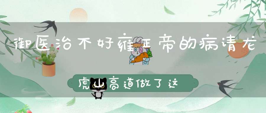 御医治不好雍正帝的病请龙虎山高道做了这个法事后痊愈！