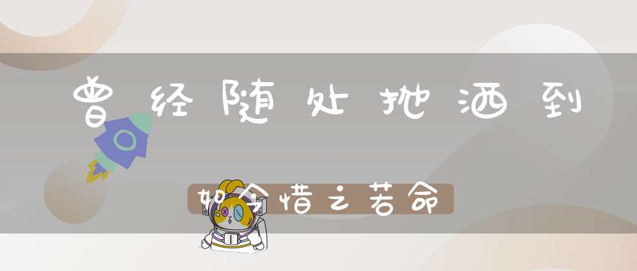 曾经随处抛洒到如今惜之若命