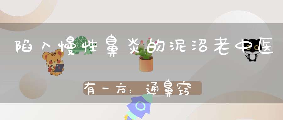 陷入慢性鼻炎的泥沼老中医有一方：通鼻窍壮脾胃补正气所过之处鼻炎束手